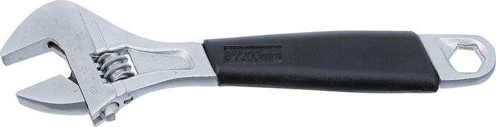 Actual product image BGS Adjustable Wrench with soft Rubber Handle max. 25 mm (26 mm)