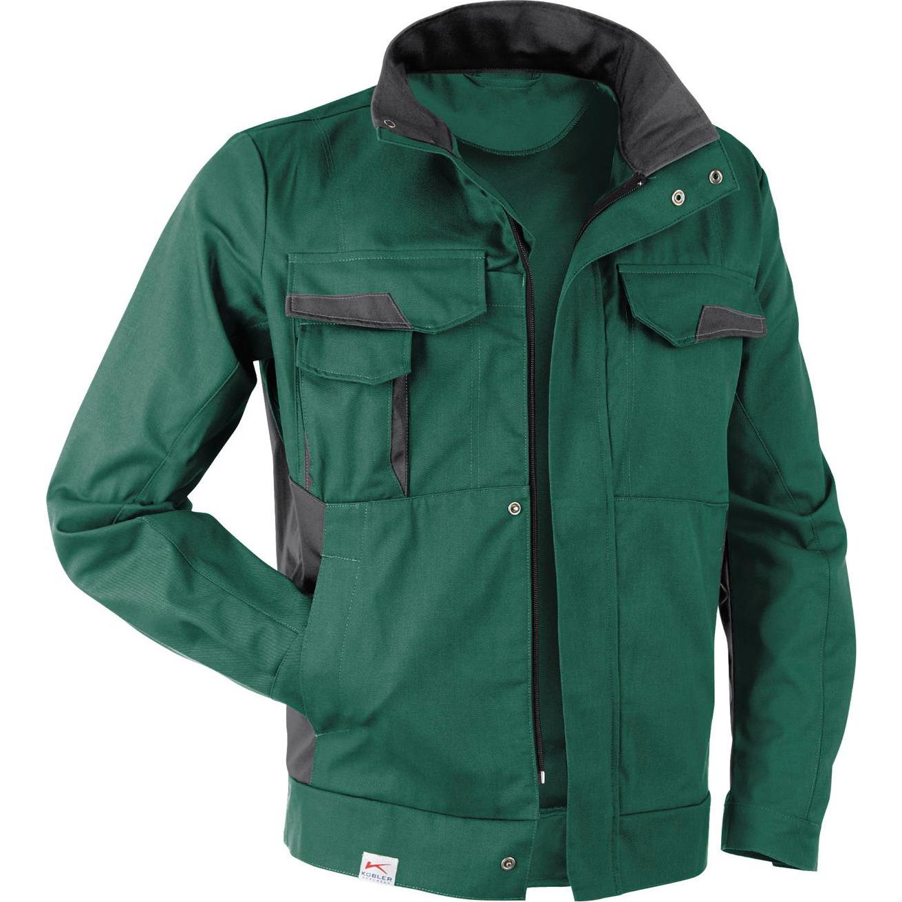 Kübler, Arbeitsjacke, Vita Cotton+ Jacke Moosgrün/Anthrazit XL (XL)