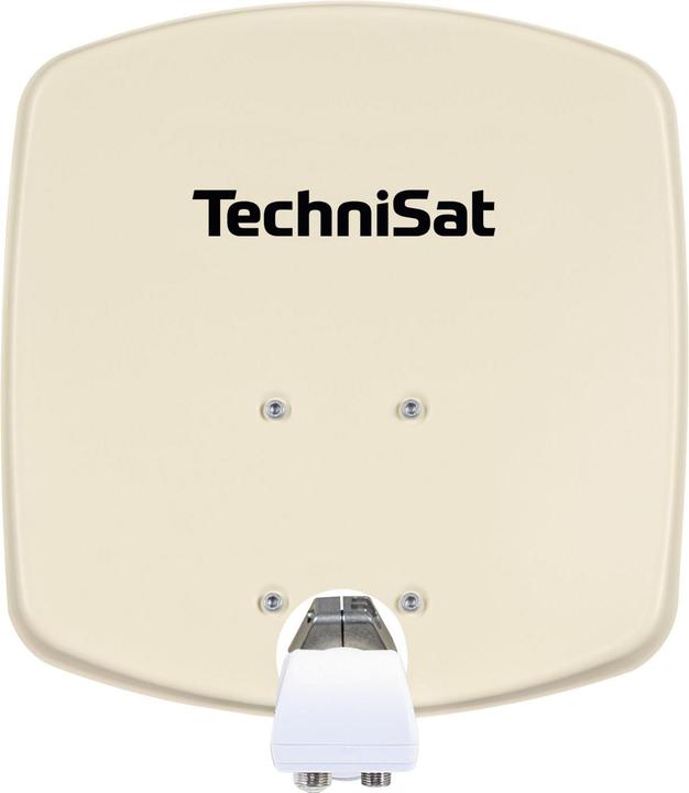 Image du produit TechniSat DigiDish 33 + Twin LNB Beige Sat/Installation (Antenne parabolique, DVB-S / -S2)