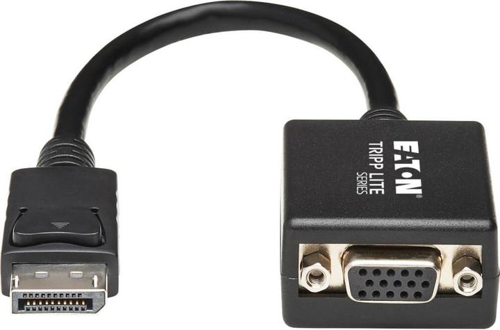 Actual product image Eaton DisplayPort to VGA Active Adapter Video Converter M/F 6inch 15.24cm (VGA, 15.20 cm)