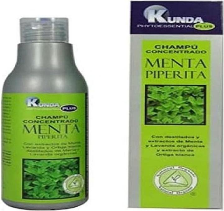 Produktbild Kunda Minze Shampoo 1000ml (1000 ml, Flüssiges Shampoo)