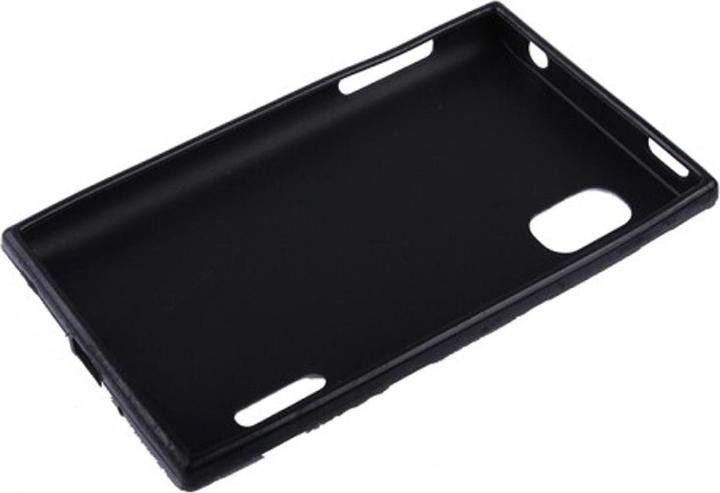 Actual product image König Design Protective cover TPU dots Case for mobile LG Optimus L5 / E610