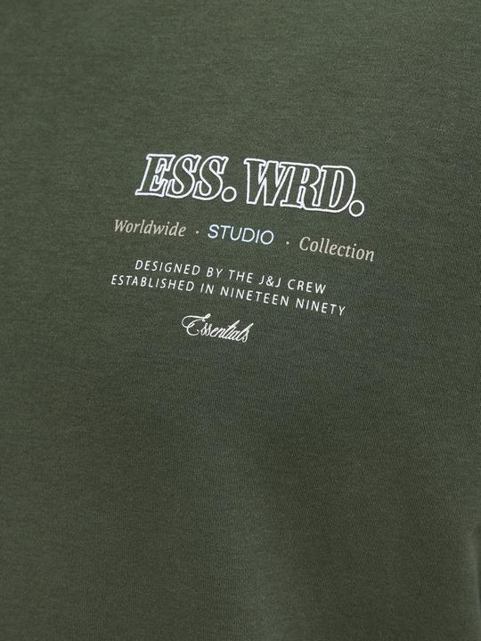 Actual product image Jack & Jones Jjeurban Edge Studio Tee Ss Sn Pls (4XL)