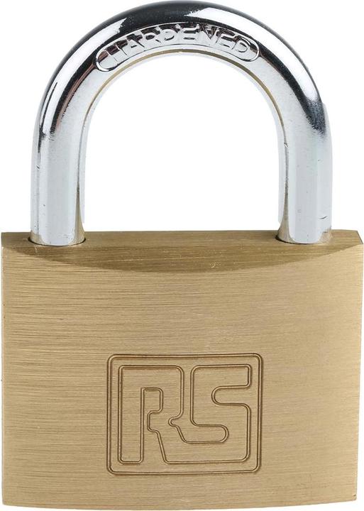 Produktbild RS PRO Solid Brass Padlock 50 mm