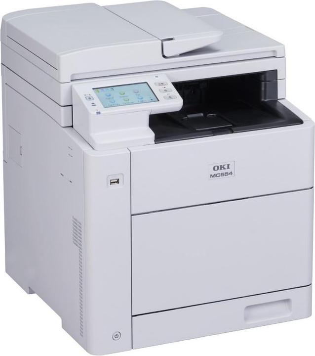 Actual product image OKI MC554dn A4 color Laser MFP 4 in 1 (Laser, Colour)