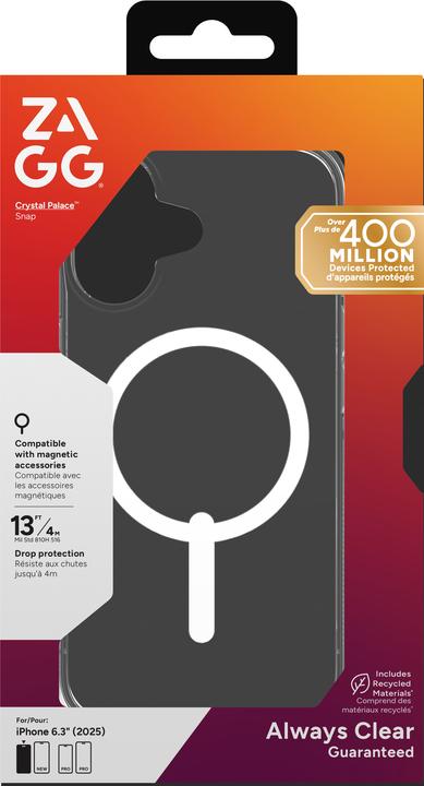 Produktbild Zagg Case für Apple iPhone 17 Crystal Palace Snap (Apple iPhone 17)