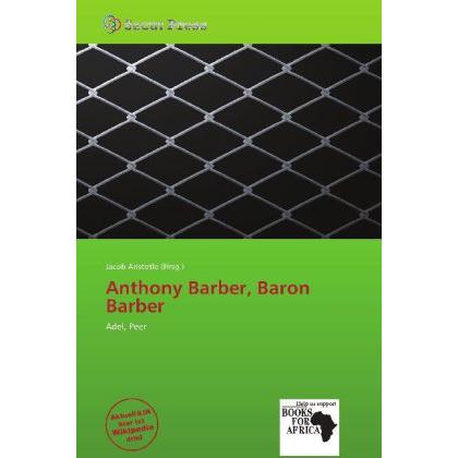 Anthony Barber, Baron Barber, Fachbücher von Jacob Aristotle