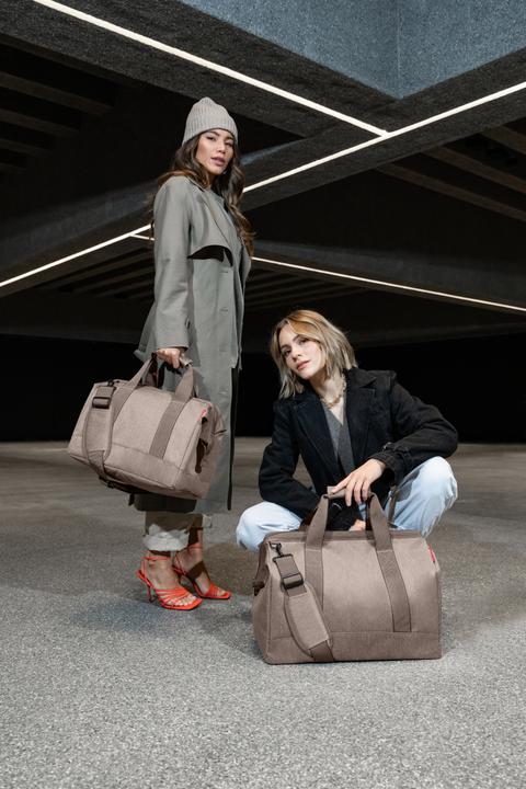 Produktbild reisenthel allrounder L herringbone mokka