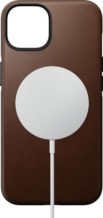 Produktbild Nomad Back Cover Modern Leather iPhone 14 Braun (Apple iPhone 14)