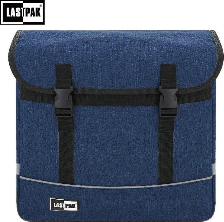 Immagine prodotto Lastpak Borsa bicicletta doppia 35 litri tela blu (35 l, Borsa portapacchi)