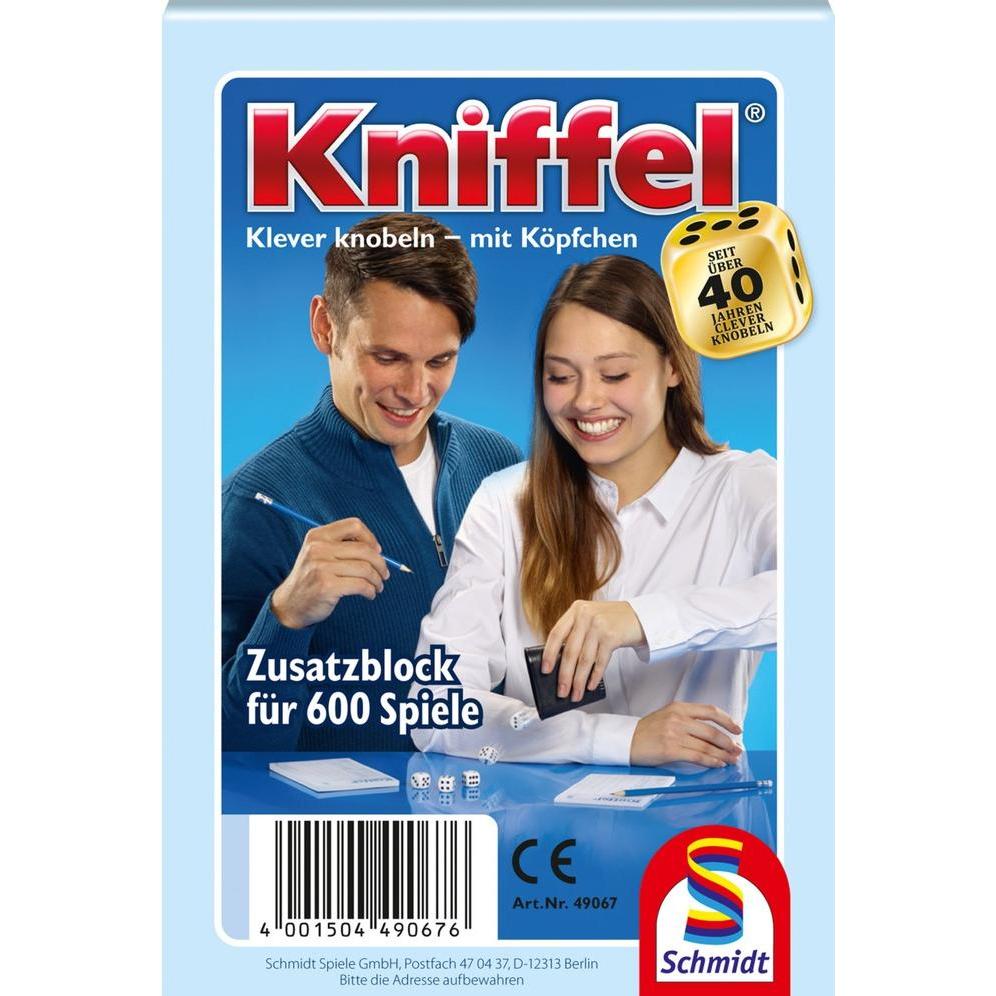 Schmidt Spiele Kniffelblock (Deutsch, 2 - 8 Spieler) (49067)