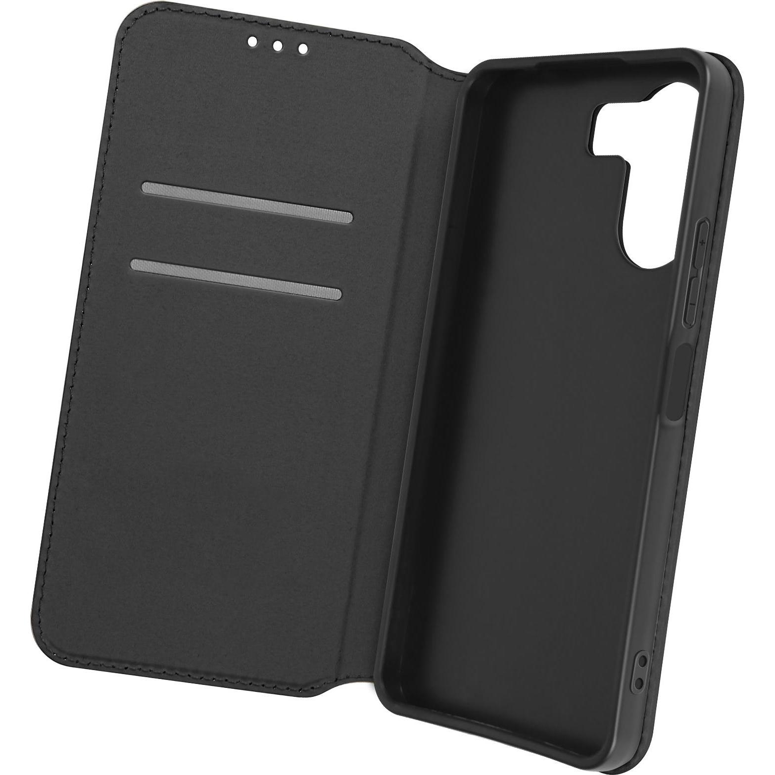 Avizar Classic Edition, Backcover mit Magnetklappe Series (Xiaomi Redmi 13C, Xiaomi Poco C65), Smartphone Hülle, Schwarz