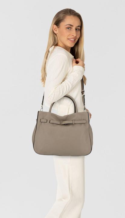 Actual product image Abro Jill Schultertasche Leder 36 cm