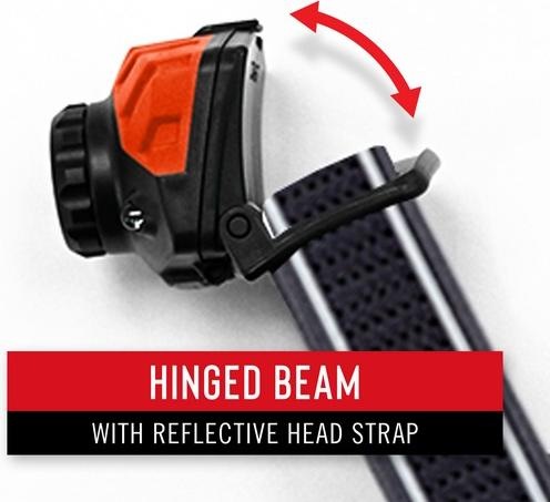 Actual product image Coast FL75R rechargeable headlamp 1000 lumen - in hanging box (530 lm)
