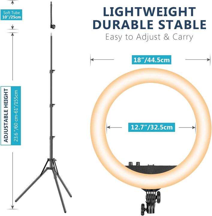 Produktbild Neewer 18 Zoll LED Ringlicht