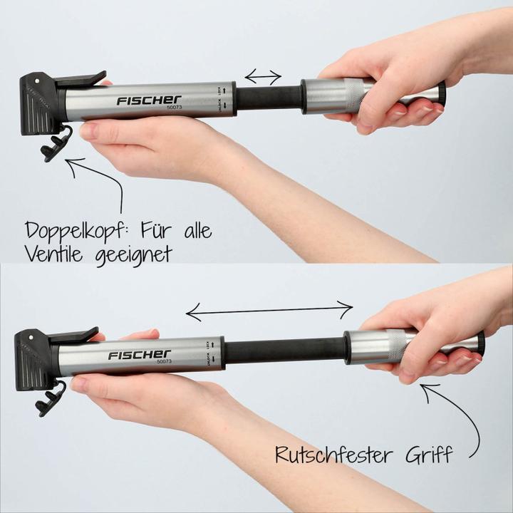 Immagine prodotto Fischer Mini-Pumpe Alu inkl. Flickbox