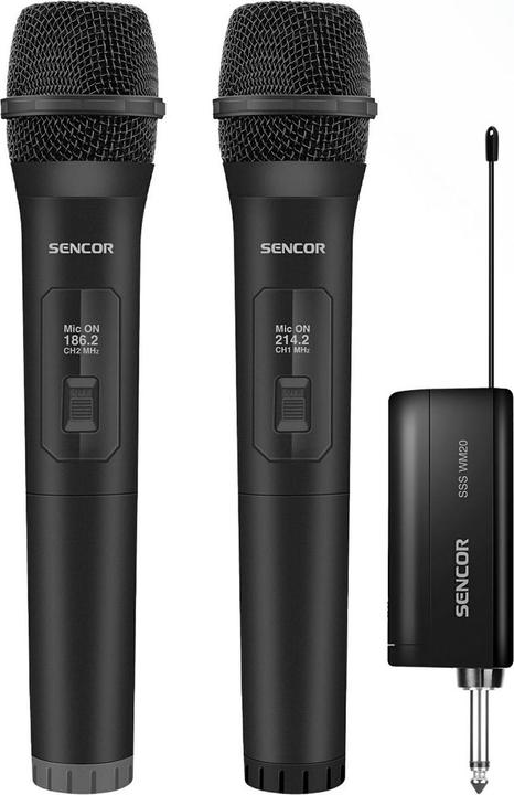 Sencor SSSWM20 set of two wireless microphones