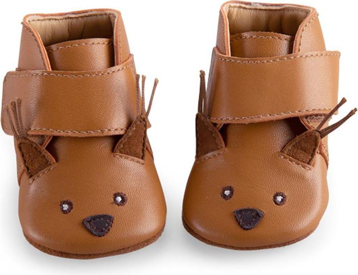 Produktbild Moulin Roty Lederschühchen Eichhörnchen camel Pomme des Bois 18/24 Monate (18, 19, 20, 21, 22, 23, 24)