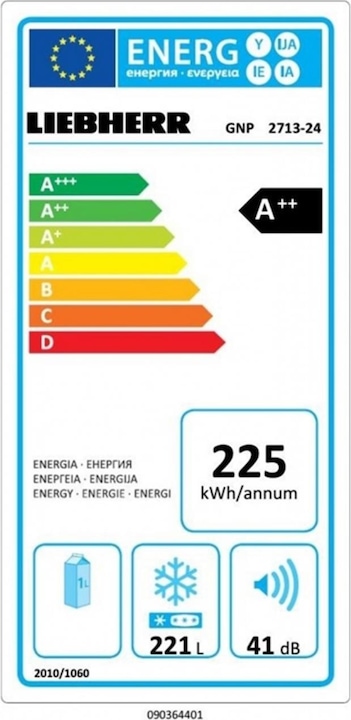 Energie-Label Liebherr WKb 1812