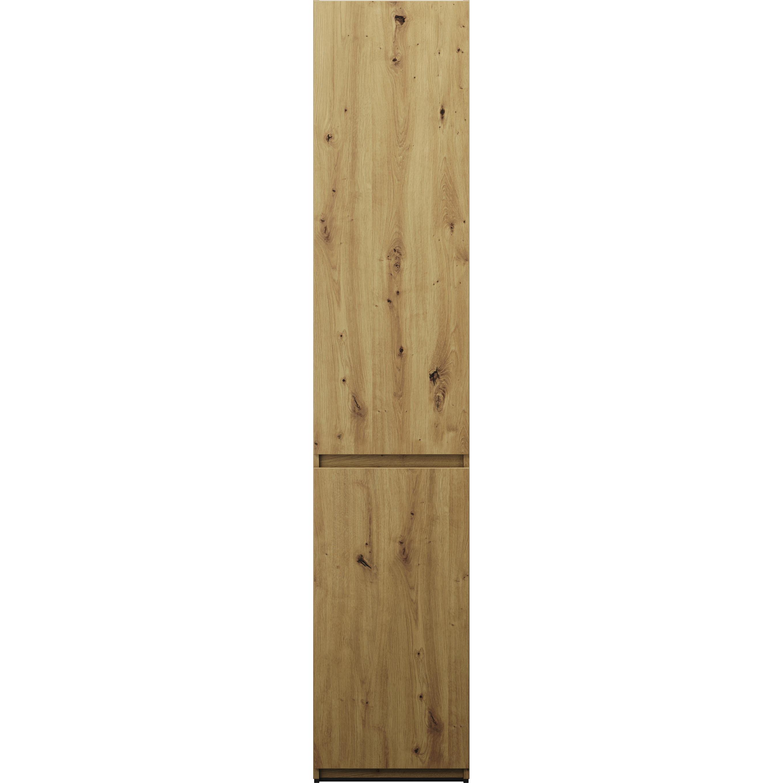 burgbad, Badezimmerschrank, Lin20 Hochschrank Bodenstehend mit 2 Türen, Tiefe 345mm, Türanschlag links, 400x345x2000mm