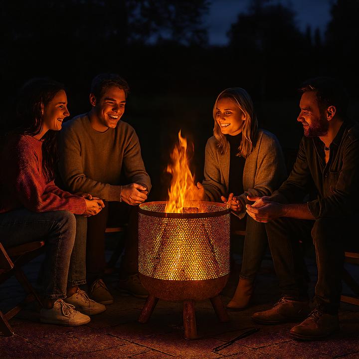 Produktbild Relaxdays Feuerkorb (44 cm)