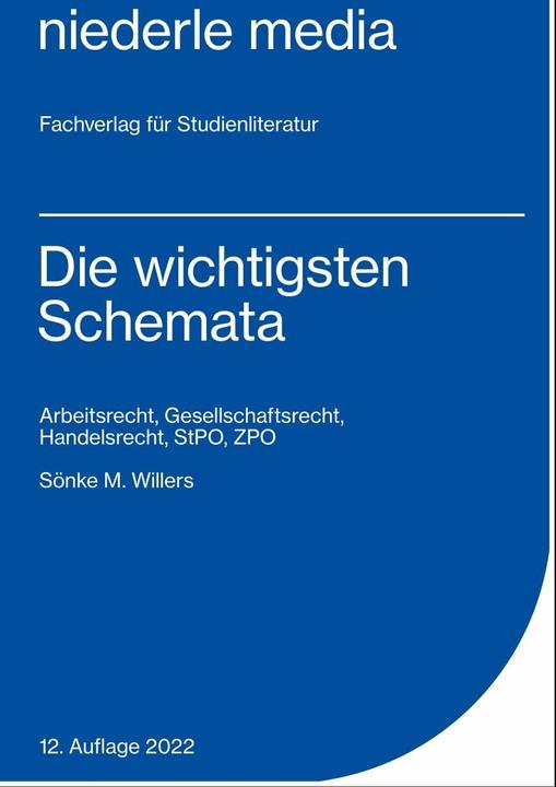Produktbild Die wichtigsten Schemata (Deutsch, SönkeM, Willers, 2022)