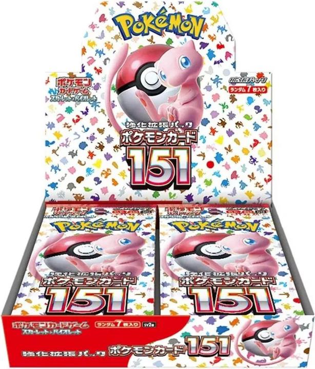 Pokémon Display di richiamo Scarlet & Violet 151 (SV2a) - JPN (Giapponese)