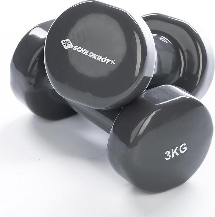 Actual product image Schildkröt Vinyl dumbbell set (2 x 3 kg)