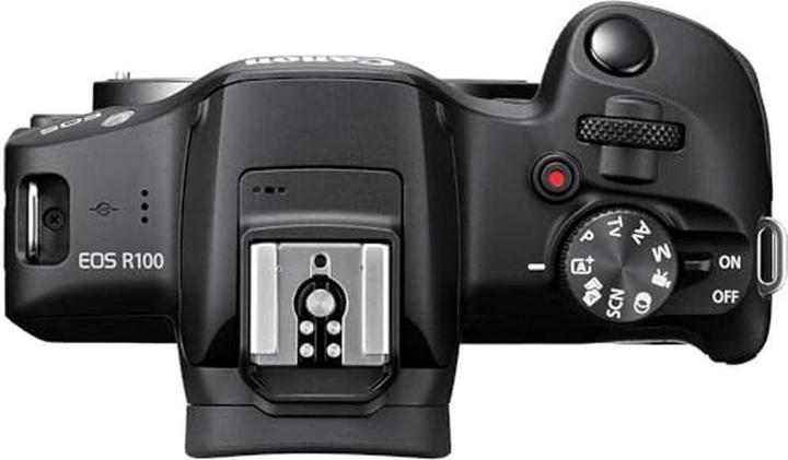Actual product image Canon R100 (24.10 Mpx, APS-C / DX)