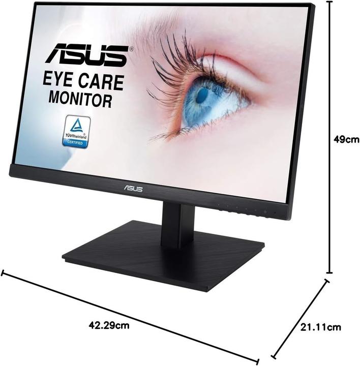 Image du produit ASUS Moniteur 21,5 pouces VA229QSB IPS LED DP HDMI VGA USB PIVOT Haut-parleurs (1920 x 1080 pixels, 21.50")