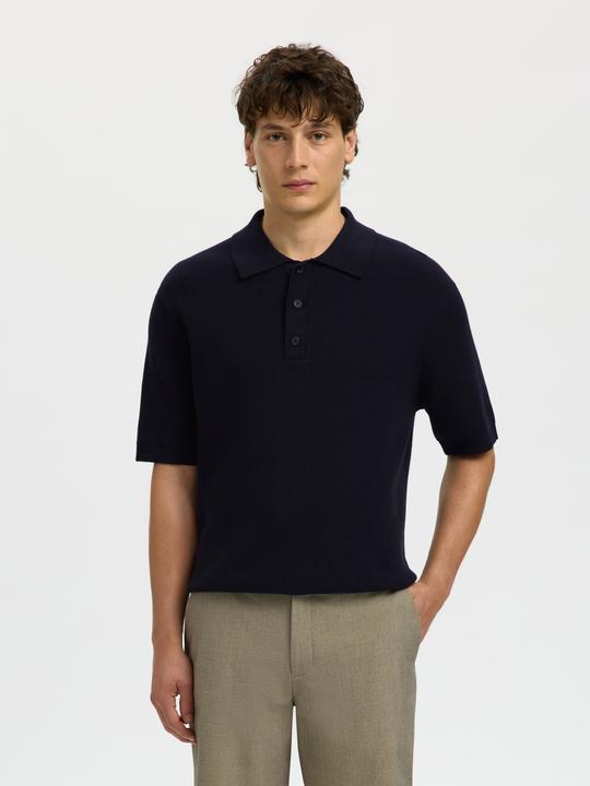 Immagine prodotto Selected Relaxed Fit Polohemd aus Strick (M)