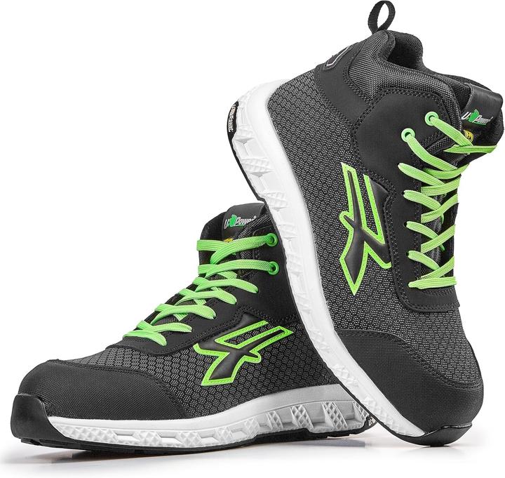 Produktbild U-Power Sicherheitsstiefel Geb Gr.42 grn S3S CI HI HRO FO SR EN 20345:2022+A1:2024 (S3, 42)