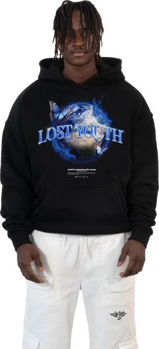 Image du produit Lost Youth - Sweat à capuche WORLD - Homme (S)