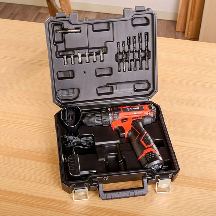 Actual product image Casals Batteridrevet elektrisk skruetrakker 12V CSC1205BC (Rechargeable battery operated)
