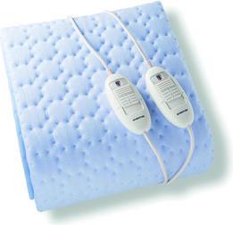 Inventum HN236I - Elektrische Onderdeken - 150x150 cm - Lichtblauw (150 x 140 cm)
