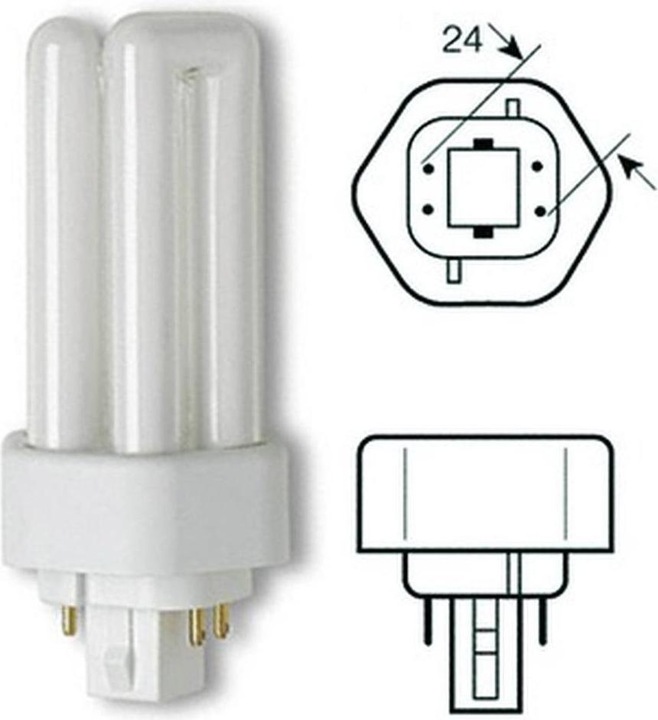 Produktbild Osram Dulux (GX24q-3, 26 W, 1800 lm, 1 x, G)