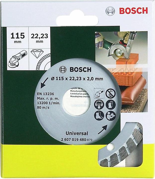 Produktbild Bosch Zubehör Diamanttrennscheibe Turbo, Ø 115 mm