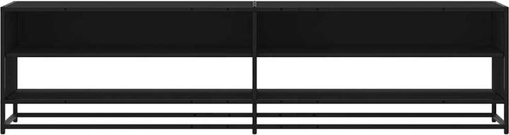 Actual product image vidaXL TV cabinet Lowboard TV cabinet TV table black wood-based material (180.50 x 40 x 46 cm)