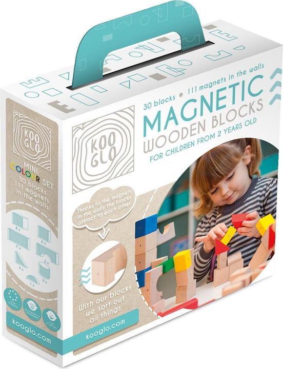 Image du produit Holzecke Magnetische Holzblöcke Mini Farbe