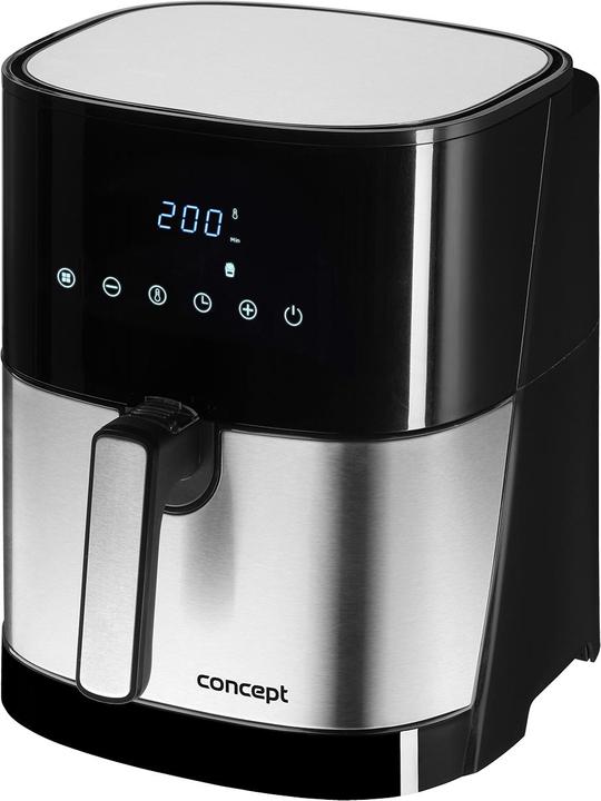 Concept FR5000 Deep Fryer One/One(s) Hot Air Fryer, Satin Steel
