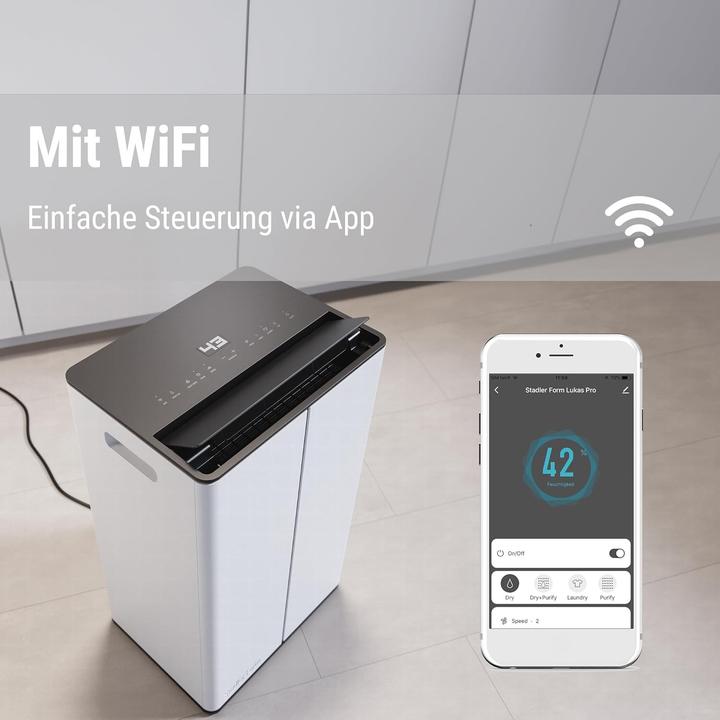 Produktbild Stadler Form Lukas Pro WiFi (175 m², 50 l/24h)