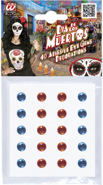 Immagine prodotto Widmann 40 strass da incollare blu/ambra