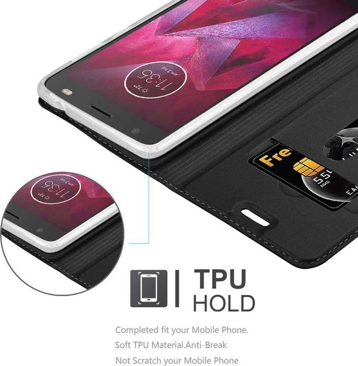 Actual product image Cadorabo Book Classy Style Cover (Motorola Moto Z)