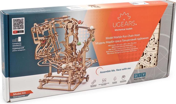 Produktbild Ugears Murmel-Kettenbahn