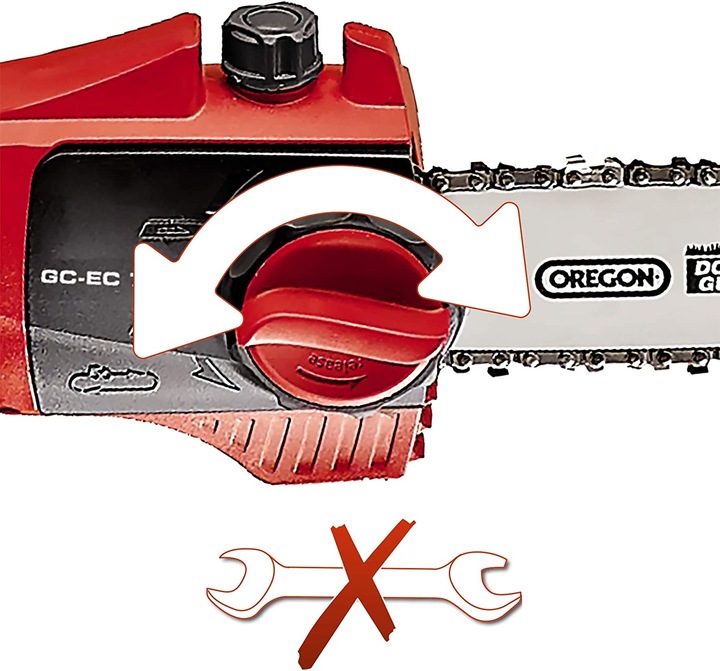 Actual product image Einhell GC-EC 750 T Teleskop (Electric chain saw)