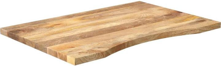 Immagine prodotto vidaXL Piano della scrivania Piano del tavolo Piano in legno con incavo Legno massiccio Mango (80 x 60 x 2,5 cm)