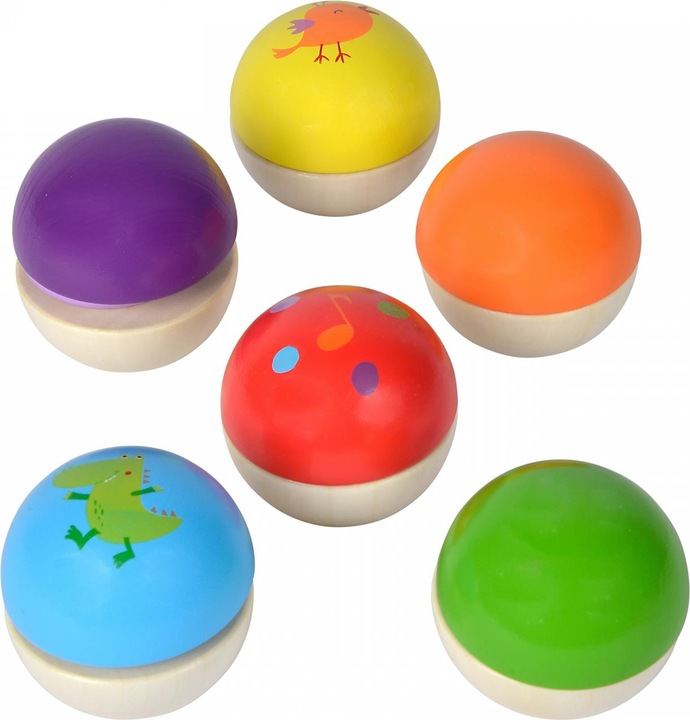 Actual product image Eichhorn Houten Muziekballen, 6st. (German)