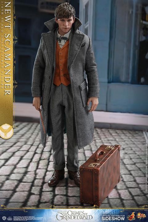 Actual product image Hot Toys Fantastic Beasts 2 "Newt Scamander" 1/6 Scale Figure