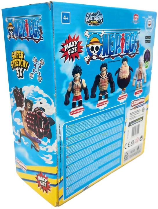 Actual product image Elastikorps One Piece - Ruffy G4 Snakeman (24 cm) - Stretchy action figure