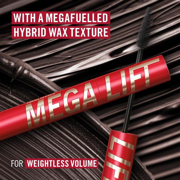 Actual product image Rimmel London THRILL SEEKER MEGALIFT Wimperntusche #002 -Braun 12,5 ml (002 Black-brown)